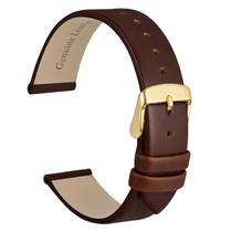 Pulseira de relógio WOCCI Elegant Genuine Leather 20 mm de largura