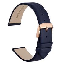 Pulseira de relógio WOCCI Elegant Genuine Leather 22 mm de largura