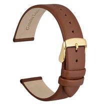 Pulseira de relógio WOCCI Elegant Genuine Leather 8 mm de largura Pulseira de relógio WOCCI Elegant Genuine Leather 8 mm de largura