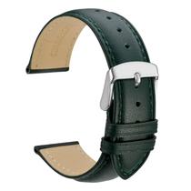 Pulseira de relógio WOCCI Vintage Leather 18mm para homens e mulheres