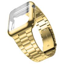 Pulseira de relógio Wolait compatível com Apple 38 mm com caixa dourada Pulseira de relógio Wolait compatível com Apple 38 mm com caixa dourada