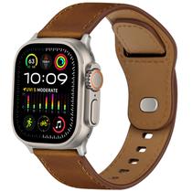 Pulseira de relógio WPPQTRV compatível com couro Apple 41 mm/40 mm/38 mm