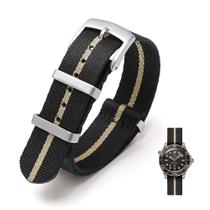 Pulseira de relógio Ylfcly Military Ballistic Nylon 18mm-24mm para homens Pulseira de relógio Ylfcly Military Ballistic Nylon 18mm-24mm para homens