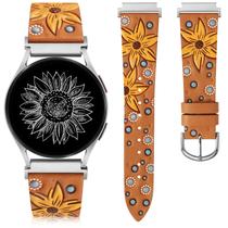 Pulseira de reposição de couro Minyee para Samsung Galaxy Watch 7 Pulseira de reposição de couro Minyee para Samsung Galaxy Watch 7