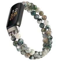 Pulseira de reposição de pérolas Wongeto Fitbit Luxe Pulseira de reposição de pérolas Wongeto Fitbit Luxe
