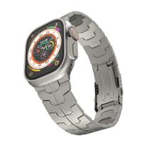Pulseira de reposição para smartwatch LULULOOK Titanium para Apple Ultra