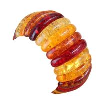 Pulseira De Resina Boho Feminina, Joia Étnica Feita À Mão.