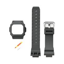Pulseira De Resina E Borracha Masculina Para Relógio Casio G-Shock DW-5600 GW-M5610 GW-B5600 Com Aro