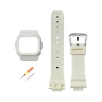 Pulseira De Resina E Borracha Masculina Para Relógio Casio G-Shock DW-5600 GW-M5610 GW-B5600 Com Aro
