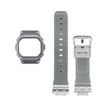 Pulseira De Resina E Borracha Masculina Para Relógio Casio G-Shock DW-5600 GW-M5610 GW-B5600 Com Aro