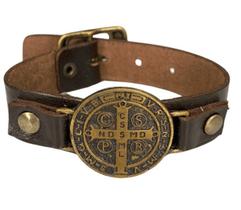 Pulseira de São Bento Marrom - Ajustável Pulseira de São Bento Marrom - Ajustável