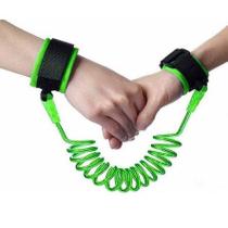 Pulseira de Segurança Infantil c/ Cordão Guia De Pulso Anti Perdido Criança Bebê Cor:Verde Pulseira de Segurança Infantil c/ Cordão Guia De Pulso Anti Perdido Criança Bebê Cor:Verde