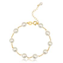 Pulseira de semi jóia com perolas Pulseira de semi jóia com perolas