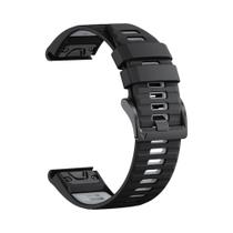 Pulseira De Silicone 22/26MM Para Garmin Fenix 6X 6 pro 7X 7 8X 8 Substituição De Pulseira