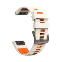 Pulseira De Silicone Bicolor 22mm 26mm Para Garmin TACTIX 8 7 AMOLED Fenix 8 7 7X pro Epix pro 965