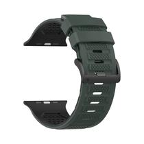 Pulseira De Silicone Bicolor Para Apple Watch Ultra 3/2 11 10 9 8 7 6 SE3 Acessórios De Banda