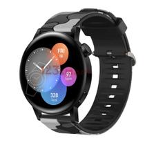 Pulseira de Silicone Camuflada para GT3 42mm GT3 46mm