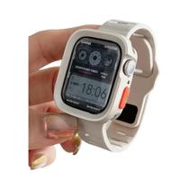 Pulseira De Silicone Candy De 45mm 41mm Para Apple Watch Série 9 8 7 SE 6 5 4 44mm 40mm