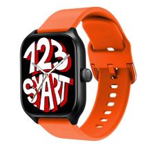 Pulseira de Silicone Colorida compatível com GTS4 A2168 / GTS 4 Mini A2176 - Laranja Pulseira de Silicone Colorida compatível com GTS4 A2168 / GTS 4 Mini A2176 - Laranja