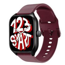Pulseira de Silicone Colorida compatível com GTS4 A2168 / GTS 4 Mini A2176 - Vinho Pulseira de Silicone Colorida compatível com GTS4 A2168 / GTS 4 Mini A2176 - Vinho