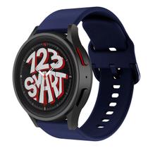 Pulseira de Silicone Colorida para Galaxy Watch 5 Watch5 Pro 40mm 44mm 45mm