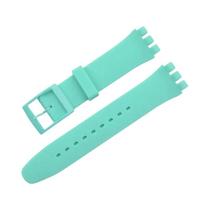 Pulseira De Silicone Colorida Para Relógio Esportivo 12mm-20mm, Correia Substituta Para Swatch,
