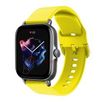 Pulseira de Silicone Colorido Compativel com Amazfit GTS GTS 2 GTS2 mini GTS 3 GTR 42mm
