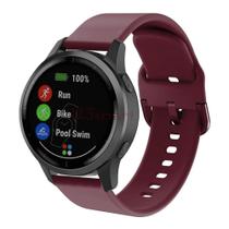 Pulseira de Silicone Colorido para Vivoactive 4 45mm e Venu 2 45mm