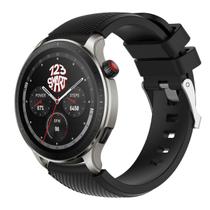 Pulseira de Silicone Compativel com Amazfit GTR4 GTR 4 A2166 / GTR3 A1971 / GTR 3 Pro A2040 / GTR 2 A1952