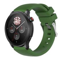 Pulseira de Silicone Compativel com Amazfit GTR4 GTR 4 A2166 / GTR3 A1971 / GTR 3 Pro A2040 / GTR 2 A1952 - 123Smart