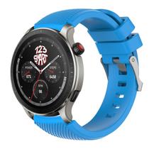 Pulseira de Silicone Compativel com Amazfit GTR4 GTR 4 A2166 / GTR3 A1971 / GTR 3 Pro A2040 / GTR 2 A1952 - 123Smart