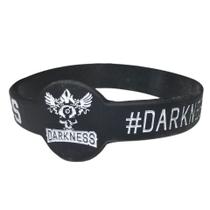 Pulseira de Silicone Darkness Nation - Padrão: Único Pulseira de Silicone Darkness Nation - Padrão: Único