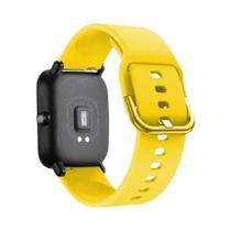 Pulseira De Silicone De 20mm 22mm Para Amazfit GTS 2 3 4 GTS2 Mini GTR 4 3 pro 47mm GTR2 2e Stratos