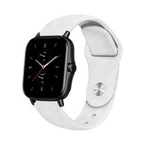 Pulseira De Silicone De 20mm 22mm Para Amazfit GTS GTR 4 3 2 Bip 6 5 Mini 47mm