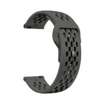 Pulseira De Silicone De 20mm 22mm Para Smartwatch Amazfit Active 2 Compatível Com Balance Stratos