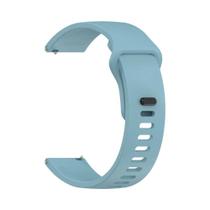 Pulseira De Silicone De 22mm 20mm Para Amazfit Active 2 Bip 6 GTR 4 2 2E GTR 3 pro GTS 4 2 Mini