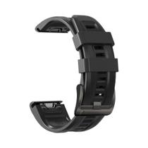 Pulseira De Silicone De 22mm 26mm Para Garmin Descent G2 Fenix E8 Epix Tactix 8 Instinct 3 E2X 45mm
