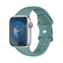Pulseira De Silicone De 49mm Para Apple Watch Series 9 8 7 41mm 45mm 44mm 40mm 46mm, Bracelete