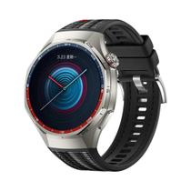 Pulseira De Silicone E Nylon Trançado De 46mm Para Huawei Watch GT6 pro - Acessório Esportivo