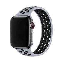 Pulseira De Silicone Elástica Solo Loop Para Apple Watch 45mm 44mm 40mm 41mm 49mm 38mm 42mm iWatch