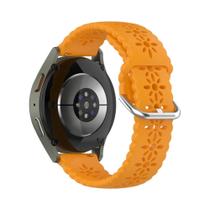 Pulseira De Silicone Esportiva De 20mm 22mm Para Samsung Galaxy Watch 7 6 5 4 Gear S3 Classic Active