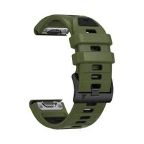 Pulseira De Silicone Esportiva De Liberação Rápida 22mm 26mm Para Garmin Fenix 8 7X 6X 5X 47 51mm