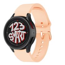 Pulseira de Silicone Exclusiva para Galaxy Watch 5 Watch5 Pro Watch 4 R900 R910 R920 40mm 44mm 45mm