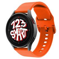Pulseira de Silicone Fecho Colorido para Galaxy Watch 5 Watch 4 Active 2 40mm 42mm 44mm 45mm 46mm - 123Smart