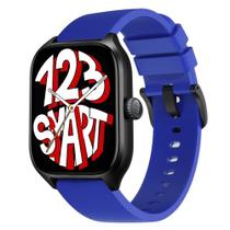 Pulseira de Silicone Fecho Preto compatível com GTS4 A2168 / GTS 4 Mini A2176 - Azul Royal Pulseira de Silicone Fecho Preto compatível com GTS4 A2168 / GTS 4 Mini A2176 - Azul Royal