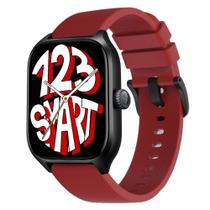 Pulseira de Silicone Fecho Preto compatível com GTS4 A2168 / GTS 4 Mini A2176 - Bordô Pulseira de Silicone Fecho Preto compatível com GTS4 A2168 / GTS 4 Mini A2176 - Bordô