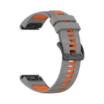 Pulseira De Silicone Garmin Quick Fit 26/22/20mm Compatível Com Fenix 8 Tactix 8 Quatix 8 Sport