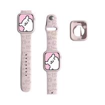 Pulseira De Silicone Hello Kitty Para Apple Watch Bands 45mm 44mm 42mm 41mm 38mm 49mm 40mm Pulseira