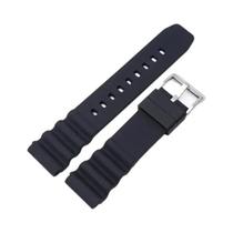 Pulseira De Silicone Impermeável 20mm 22mm Para Rolex Submariner Citizen Seiko SKX007 SRP777J1 -