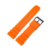 Pulseira De Silicone Impermeável 20mm 22mm Para Rolex Submariner Citizen Seiko SKX007 SRP777J1 -